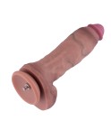 Hismith 11.54" Dual-Density Silicone Dildo, 8.85" Insertable, XL KlicLok