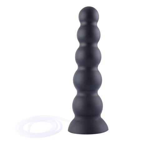 Hismith 9" Glat Silikone Squirting Dildo, 8" Indsættelig, KlicLok System til Analleg