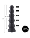 Hismith 9" Glat Silikone Squirting Dildo, 8" Indsættelig, KlicLok System til Analleg