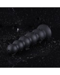 Hismith 9" Smooth Silicone Squirting Dildo, 8" Insertable, KlicLok System for Anal Play