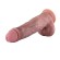 Hismith 10" siliconen vibrerende dildo, 7,4" inbrengbaar, KlicLok-systeem, maat M