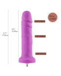 6.7 "KlicLokシステム付きHismithプレミアムセックスマシン用人工シリコーンディルド