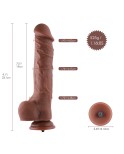 9.1 "Silikon Dildo för Hismith Sex Machine med KlicLok-kontakt, 7,5" infällbar längd. Kaffe 9.1 "Silikon Dildo för Hismith Sex Machine med KlicLok-kontakt, 7,5" infällbar längd. Kaffe
