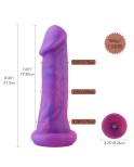Hismith 8.46" Silicone Dildo with KlicLok System for Hismith Premium Sex Machine