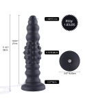 Hismith 11.3" Silicone Squirting Dildo with KlicLok System, 10.6" Insertable