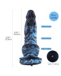 Hismith 8.80" Silicone Dildo Max Width 2.95" with KlicLok System Hismith 8.80" Silicone Dildo Max Width 2.95" with KlicLok System