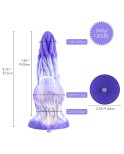 Hismiths 8,76 "Silikone H-Plant Anal Dildo med Kliclok System Hismiths 8,76 "Silikone H-Plant Anal Dildo med Kliclok System