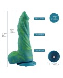 Hismith 9.45 "di dildo in silicone, lunghezza inseribile da 7,2" con sistema Kliclok Hismith 9.45 "di dildo in silicone, lunghezza inseribile da 7,2" con sistema Kliclok