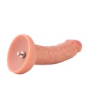 Hismith 8.28" Dual-Density Silicone Dildo with Slightly uplifted Veins for Vaginal and Anal Play