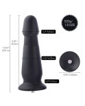 Plug anale in silicone da 10,24 "con granata con sistema KlicLok per macchina del sesso premium Hismith