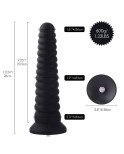 Hismith 10.24'' Tower shape Anal toy with KlicLok System for Hismith Premium Sex Machine
