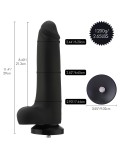 Hismith 11,4'' slät silikondildo med KlicLok-system Hismith 11,4'' slät silikondildo med KlicLok-system