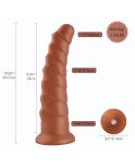 Hismith 25 cm stor leddjursdildo med KlicLok-system
