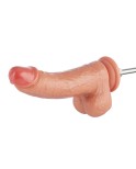 Hismith 9.8" Dual-Density Silicone Dong, Curved Dildo with Veins Hismith 9.8" Dual-Density Silicone Dong, Curved Dildo with Veins