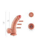 Hismith 9.8" Dual-Density Silicone Dong, Curved Dildo with Veins Hismith 9.8" Dual-Density Silicone Dong, Curved Dildo with Veins