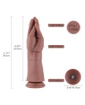 Hismith 11.15" Fisting Dildo, 10.2" Insertable Hand Plug with KlicLok System Hismith 11.15" Fisting Dildo, 10.2" Insertable Hand Plug with KlicLok System