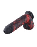 Hismith 8,3" Silikon-Spritzdildo 6,35" Einführbare Länge mit KlicLok