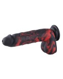 Hismith 8,3" silikon sprutende dildo 6,35" Innsettbar lengde med KlicLok