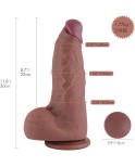 Hismith 11,8" XXL Squirting Silikone Dildo, 8,7" Indsætteligt Realistisk Legetøj Hismith 11,8" XXL Squirting Silikone Dildo, 8,7" Indsætteligt Realistisk Legetøj