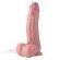 Gode ​​gicleur Hismith 29 cm, pénis réaliste XXL insérable 21 cm avec ventouse