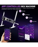 Hismith Premium 4.0 Pro - Machine sexuelle à poussée avec télécommande et application de contrôle
