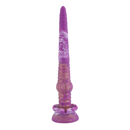 Godemiché en silicone Hismith 17,7" (45 cm) en forme de nœud de chien, 15,75" (40 cm) insérables, avec système KlicLok