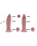 Hismith 10,64'' silikondildo med dobbel tetthet og 9,86'' innsettbar lengde Hismith 10,64'' silikondildo med dobbel tetthet og 9,86'' innsettbar lengde