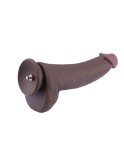 Dildo in silicone a doppia densità Hismith da 11,5'', inseribile KlicLok XL Coffee da 8,5'' Dildo in silicone a doppia densità Hismith da 11,5'', inseribile KlicLok XL Coffee da 8,5''