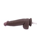 Dildo in silicone a doppia densità Hismith da 11,5'', inseribile KlicLok XL Coffee da 8,5'' Dildo in silicone a doppia densità Hismith da 11,5'', inseribile KlicLok XL Coffee da 8,5''