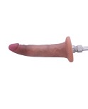 Godemiché en silicone Hismith 7'' taille S, longueur insérable 6,57''