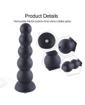 Hismith 9" Glat Silikone Squirting Dildo, 8" Indsættelig, KlicLok System til Analleg