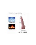 Premium Silicone Dildo, Realistic Penis With Suction Cup (Small)