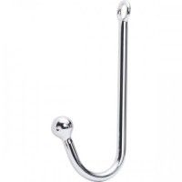 Anal Hook with Ball,Stainless Steel,Anal Plug