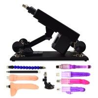 Masturbation Machine 0-85°Adjustable Automatic Love Sex Toys for Female Retractable Dildo with 9 Attachments