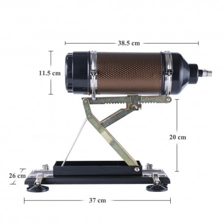 Hismith Supermatic Love Sex Machine til mænd og kvinder, 3XLR Connector