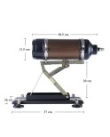 Hismith Supermatic Love Sex Machine til mænd og kvinder, 3XLR Connector Hismith Supermatic Love Sex Machine til mænd og kvinder, 3XLR Connector