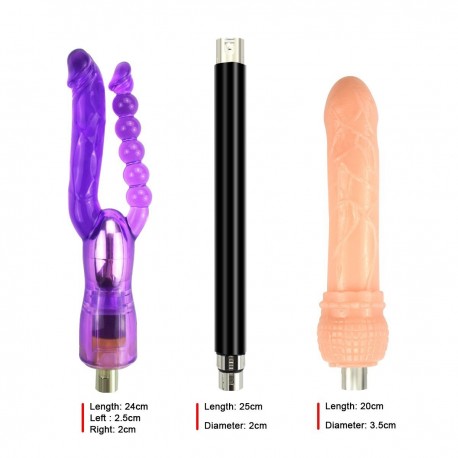 Automatic Sex Machine Speed Adjustable with Big Dildo Masturbation - B