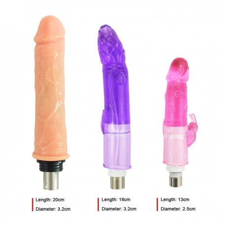 Automatic Sex Machine Speed Adjustable with Big Dildo Masturbation - B