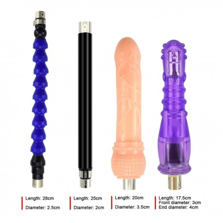 Automatic Sex Machine Speed Adjustable with Big Dildo Masturbation - B