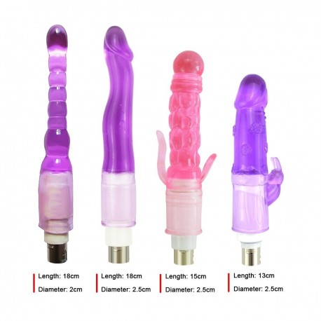 Automatic Sex Machine Speed Adjustable with Big Dildo Masturbation - B
