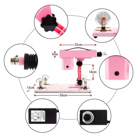 Love Sex Machine With Portable Handle For Women Masturbation,Automatic Fucking Machine With Big Dildo