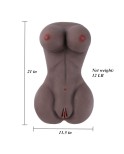 Sex Doll Torso Love Doll Female Body Sex Toy with Breasts Vagina and Anal,Life-Sized Male Masturbator for Men (Black) Sex Doll Torso Love Doll Female Body Sex Toy with Breasts Vagina and Anal,Life-Sized Male Masturbator for Men (Black)