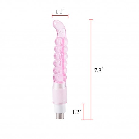 Anal Attachment for Sex Machine Silicone Anal Dildo