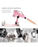 Sex Machine! Small Pink Handle Sex Machine With 7 Attachments Unisex Dildos, Automatic Thrust Machine Device For Sex