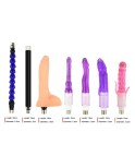Multi-function Rechargeable Sex Machine, Gold Multi-function Rechargeable Sex Machine, Gold