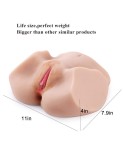 Life Size Virgin Pussy Ass Doll,3D Realistic Male Masturbator Ass Vagina Anal Sex Toys for Male Masturbation(5.3 LB) Life Size Virgin Pussy Ass Doll,3D Realistic Male Masturbator Ass Vagina Anal Sex Toys for Male Masturbation(5.3 LB)