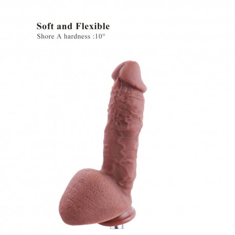9.8 "Silikonowy Dildo dla Hismith Premium Maszyna Sex, Bezpieczeństwo Nietoksyczny Realistyczny Dildo