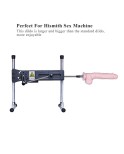 9.1" Silicone Dildo for Hismith Sex Machine with KlicLok Connector, 7.5" Insertable Length,Flesh