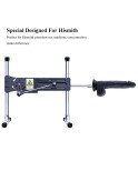 8,45" flexibele siliconen dildo voor Hismith seksmachine met KlicLok-connector, 6,7" inbrengbare lengte