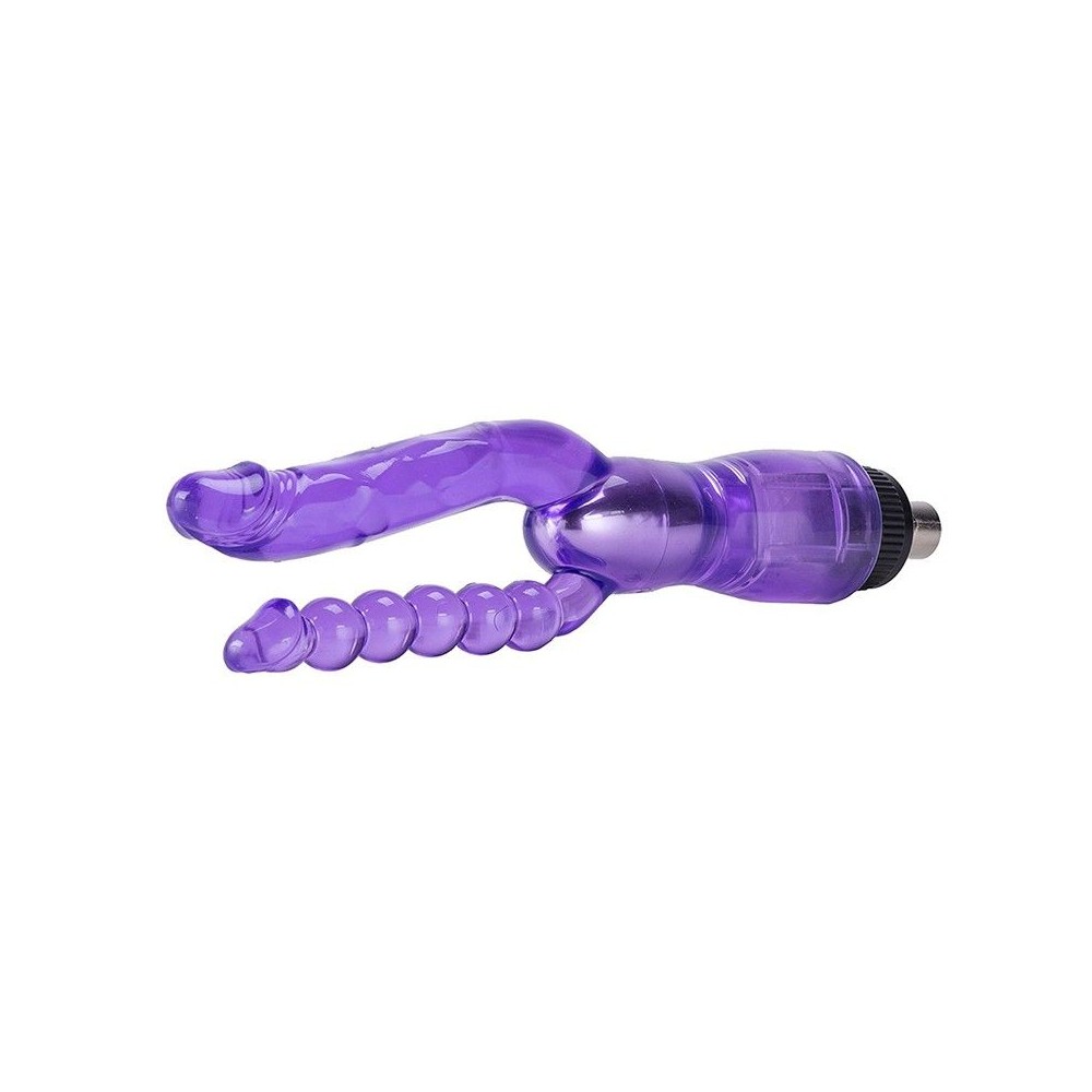 Double Dong Vaginal and Anal Realistic Dildo Masturbator Fpr Sex Machine Accessories